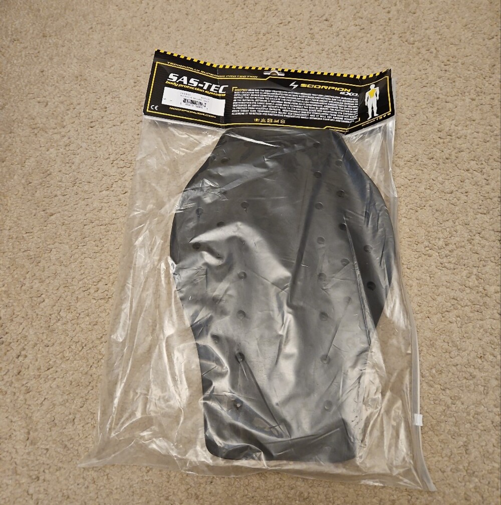 SAS-TEC Protective Back Insert | Black - Picture 3 of 6